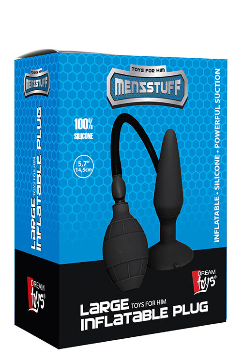 Надувной анальный плаг MENZSTUFF LARGE INFLATABLE PLUG