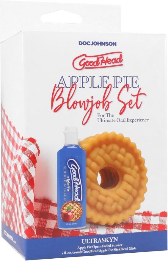 Набор для минета Doc Johnson GoodHead Apple Pie Blowjob Set (порез на упаковке!!!)
