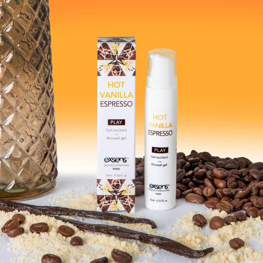 Возбуждающий гель EXSENS AROUSAL GEL HOT VANILLA ESPRESSO 15ML