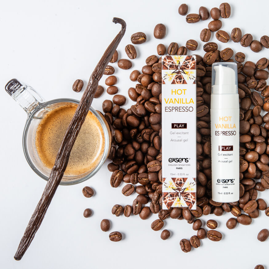 Возбуждающий гель EXSENS AROUSAL GEL HOT VANILLA ESPRESSO 15ML