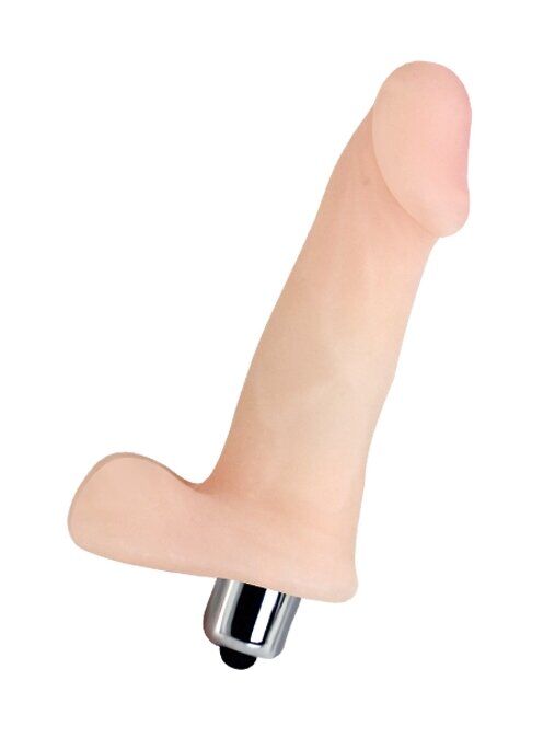 Небольшой вибратор Slick Pleasure ( длина 12,5 см, диаметр 2,5 см )