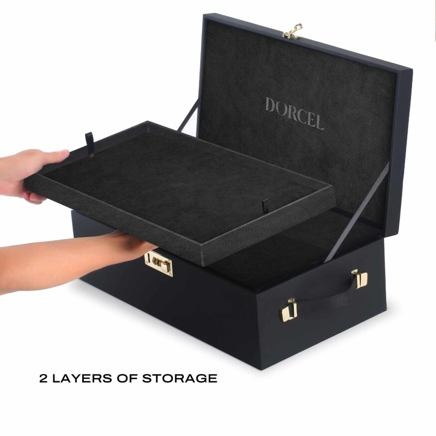 Кейс для игрушек с кодовым замком Dorcel Le Coffret - Prestige Edition