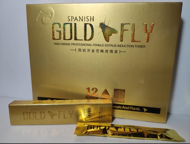 Капли  женский возбудитель Шпанская мушка, GOLD FLY , Голд Флай, "Золотая муха" (по 1 шт)