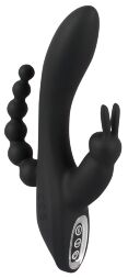 Стильний багатофункціональний вібратор 3в1  Sweet Smile Triple G-Spot Vibrator