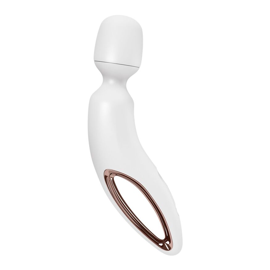 Вибромассажер Satisfyer Wand-erland (White/Rosegold) (мятая упаковка!!!)