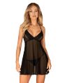 Пеньюар та трусики Obsessive Latinesa babydoll &amp; thong XS/S