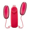 Виброяйцо двойное DOUBLE POP EGGS CERISE