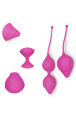 Набір вагінальних кульок Kegel Pink Set колір рожевий
