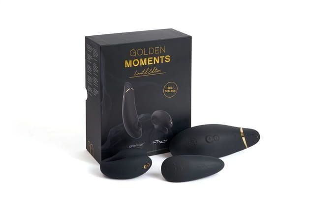 Набор Golden Moments Collection Womanizer Premium + We-Vibe Chorus