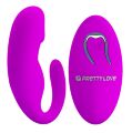 Вибратор для пар Pretty Love - 12 vibration functions, wireless remote control, BI-014482W
