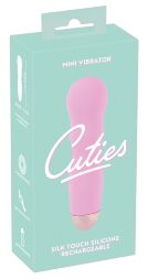 Компактний рожевий міні-вібратор Cuties Mini Vibrator з 7 різними вібраційними режимами
