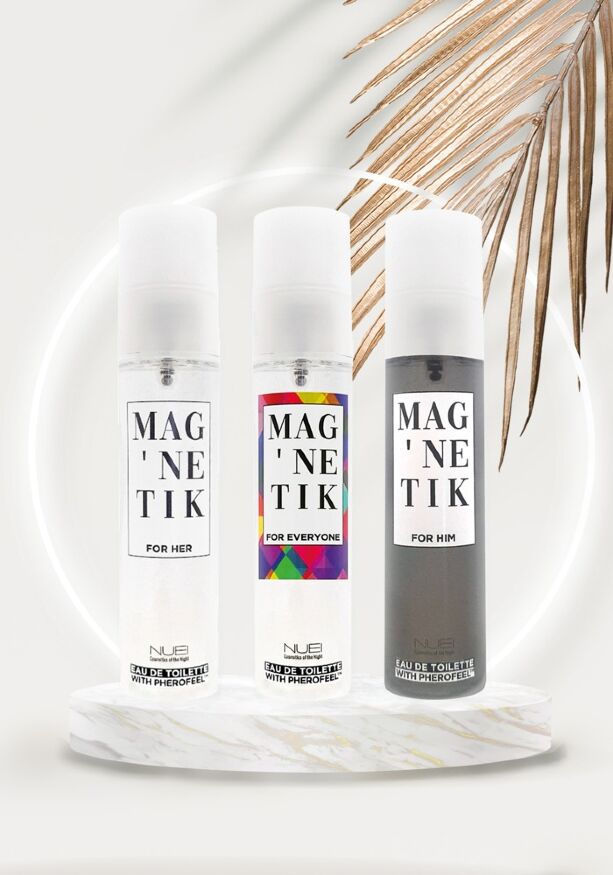 Мужская туалетная вода с феромонами  Mag'netik for Him от NUEI  50 мл