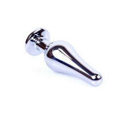 Анальна пробка - Jewellery Silver BUTT PLUG- Dark Blue