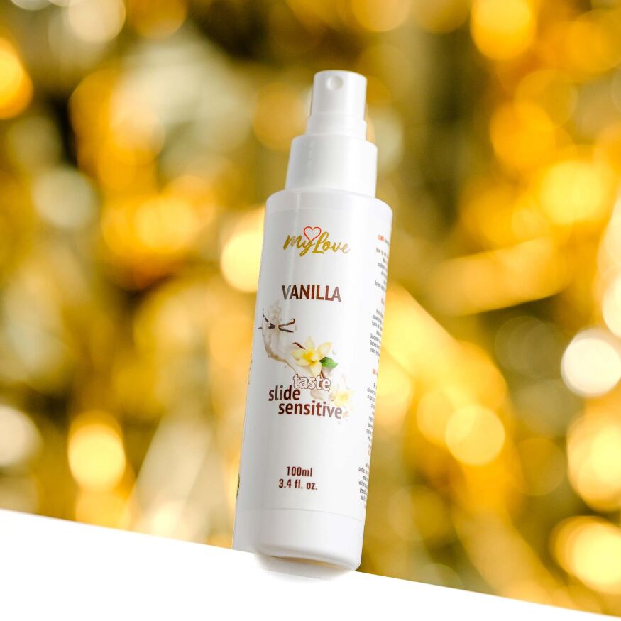 Интимный гель-лубрикант - MyLove Taste Slide Sensitive Vanilla, 100 мл
