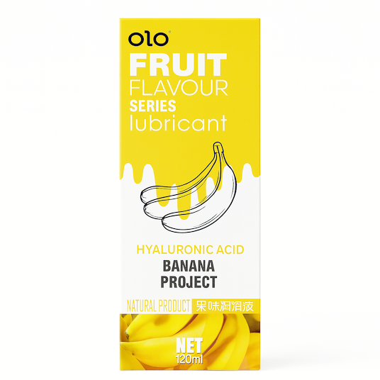 Лубрикант водный Fruit Flavour Series  -  Banana Project, аромат и вкус банана