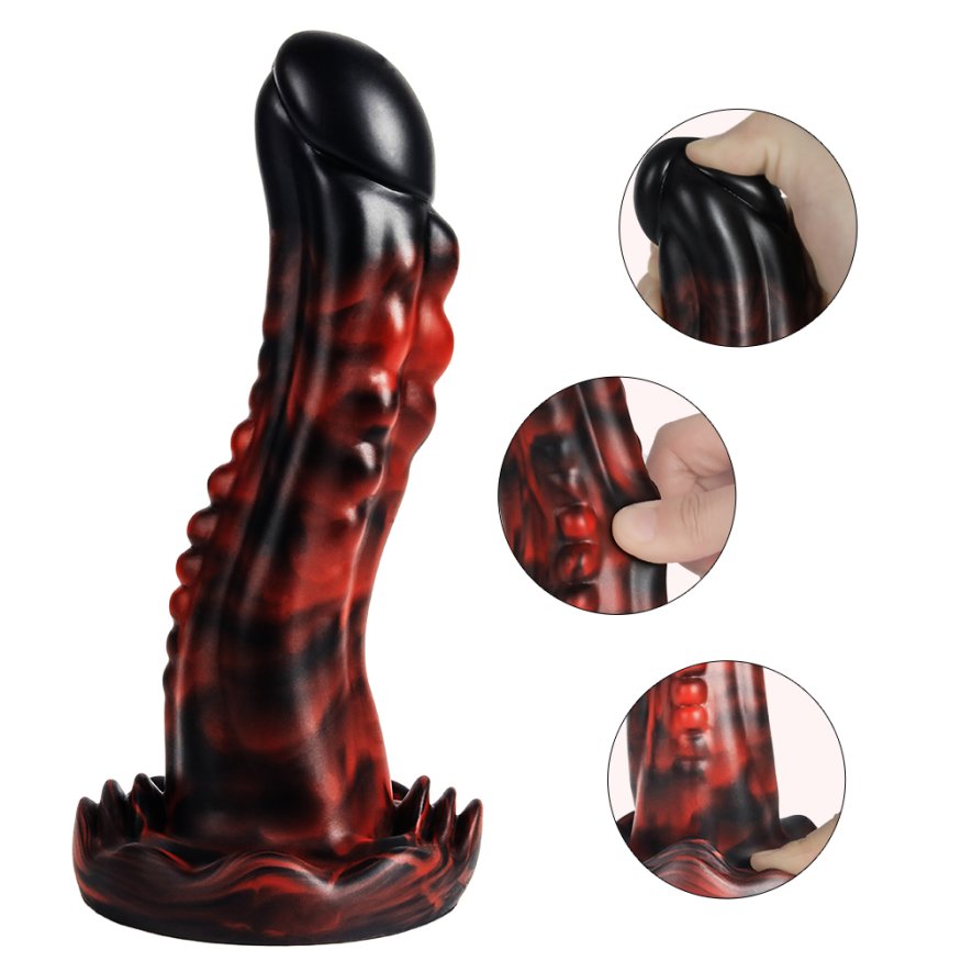 Черный член дракона Dragon dildo