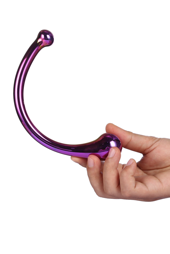 DT21835 Вигнутий скляний фалоімітатор Dream Toys GLAMOUR GLASS CURVED WAND