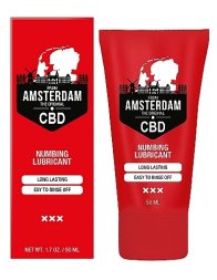Вагинальный гель на водной основе с пролонгирующим эффектом Original CBD from Amsterdam - Numbing Lubricantl, 50 ml
