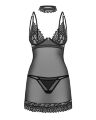 Сорочка Obsessive Donarella chemise &amp; thong M/L