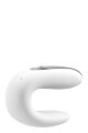 Вибратор для пар с фирменным пультом управления Satisfyer DOUBLE FUN WHITE