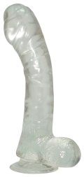 Фаллоимитатор прозрачный реалистичный - Lazy Buttcock