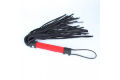 Флоггер DS Fetish Flogger black/red suave