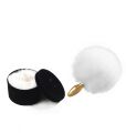 Анальная пробка Upko Rabbit Fur Bunny Tail Small Butt Plug