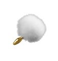 Анальная пробка Upko Rabbit Fur Bunny Tail Small Butt Plug