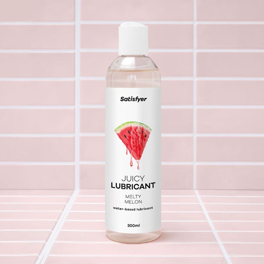 Лубрикант на водной основе Satisfyer Juicy Lubricant Melty Melon 300 мл (мятая упаковка!!!)