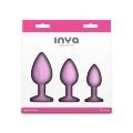 Набор анальных пробок NS Novelties INYA - Triple Ace Kit - Blush