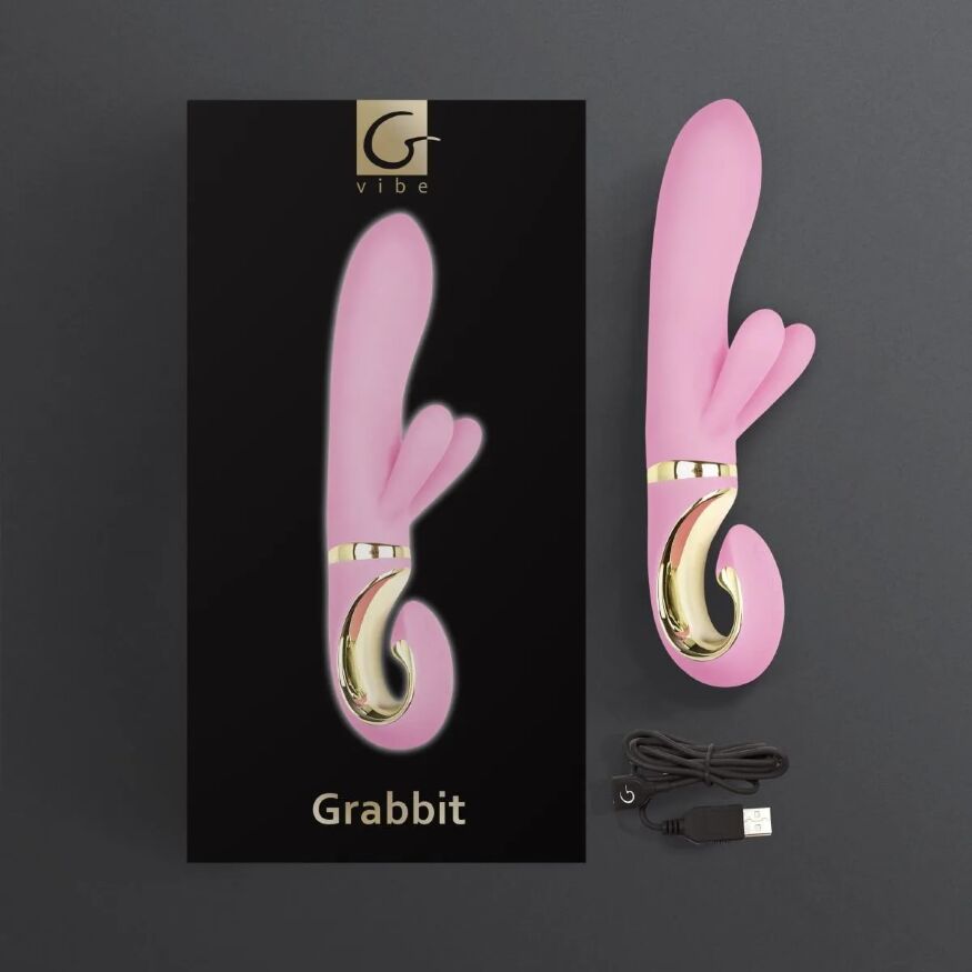 Gvibe Grabbit - вибратор с 3 моторами для клитора и точки G