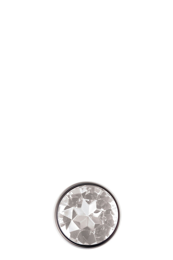 Анальная пробка с камнем A&amp;E CLEAR GEM ANAL PLUG SMALL