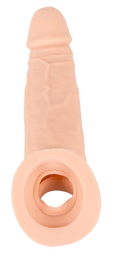 Подовжуюча насадка - Nature Skin Penis Sleeve With Extension