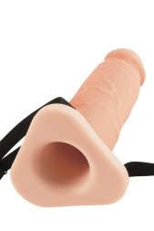 Страпон фаллопротез Pipedream Fantasy X-Tensions Elite Silicone 8"
