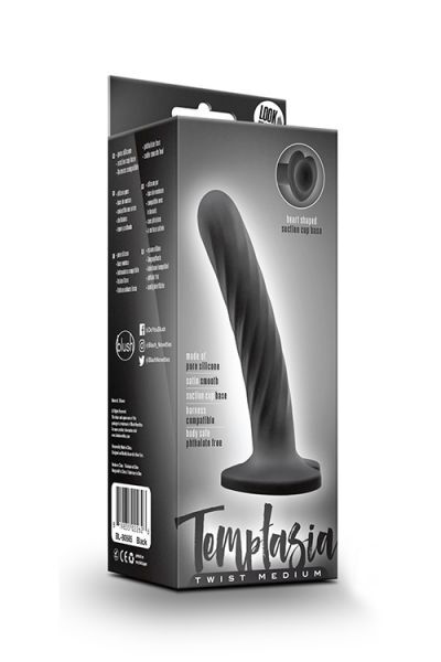 Фаллоимитатор для точки G TEMPTASIA TWIST MEDIUM BLACK