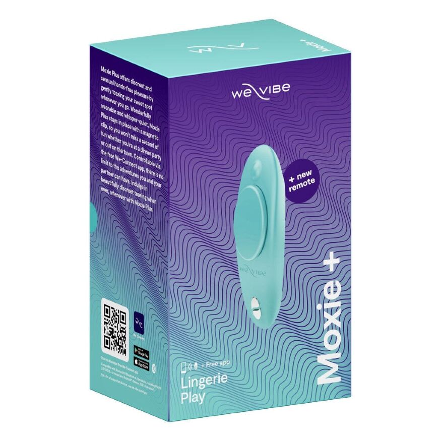 Вибратор в трусики WE-VIBE Moxie+ Aqua
