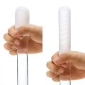 Мини мастурбатор нереалистичный Tenga Pocket Cold Spark, с рельефом, белый