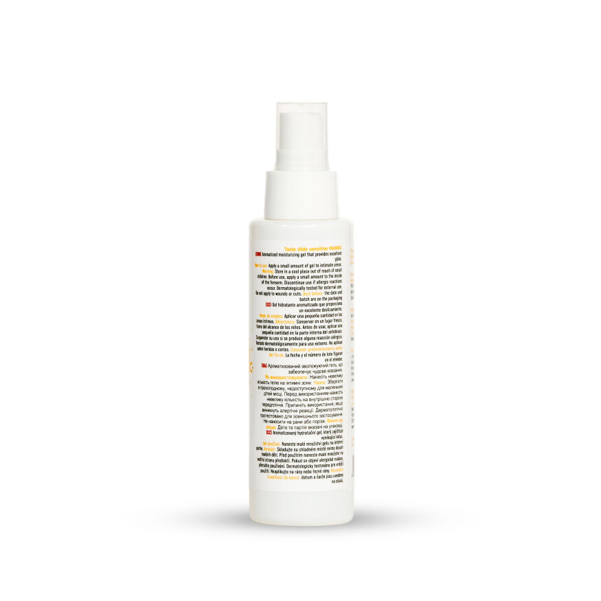 Інтимний гель-лубрикант - MyLove Taste Slide Sensitive Mango, 100 мл