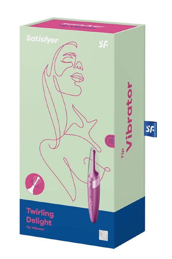 Вибратор для целенаправленной стимуляции Satisfyer Twirling Delight Berry