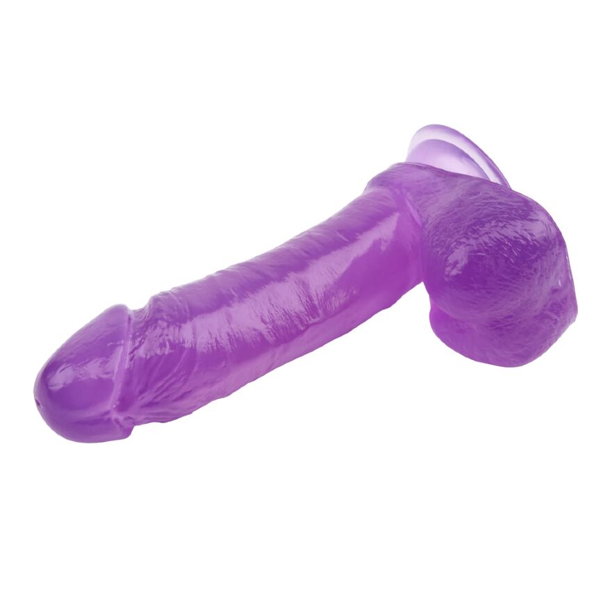 Фалоімітатор гелевий реалістичний - Hi-Rubber 7.7" Dildo Purple