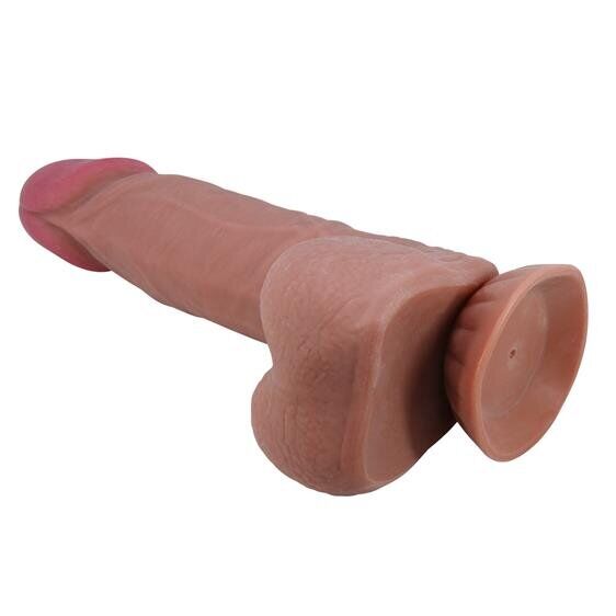 Крупный член с подвижной кожей Pretty Love Sliding Skin 8.5" Latin