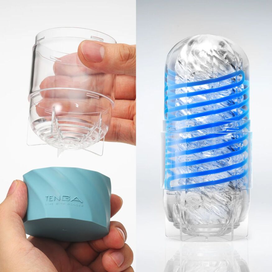 Мастурбатор зі спіраллю Tenga Spinner DX 03 Steps