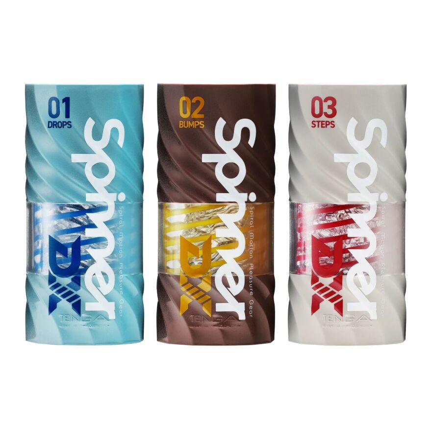 Мастурбатор зі спіраллю Tenga Spinner DX 03 Steps
