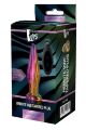 Анальная пробка с вибрацией конусная стеклянная Dream Toys GLAMOUR GLASS