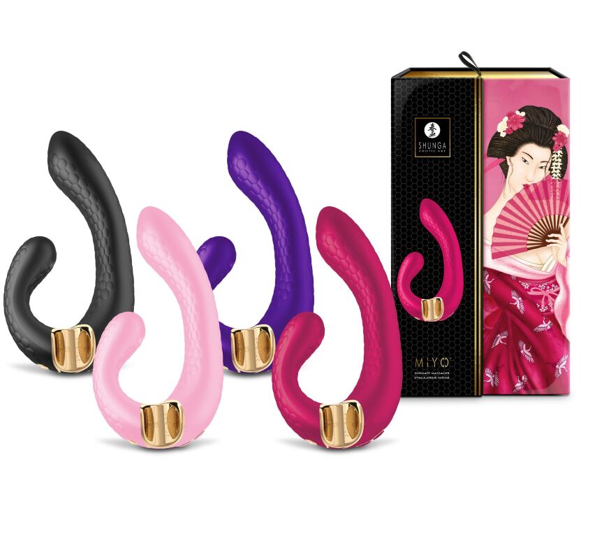 Вибратор-кролик Shunga Miyo Raspberry