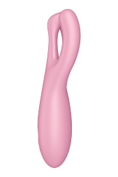 Гибкий смарт вибратор SATISFYER THREESOME 4 CONNECT APP PINK