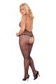 Комбинезон с доступом QUARTER CROCHET NET BODYSTOCKING BLACK, Q