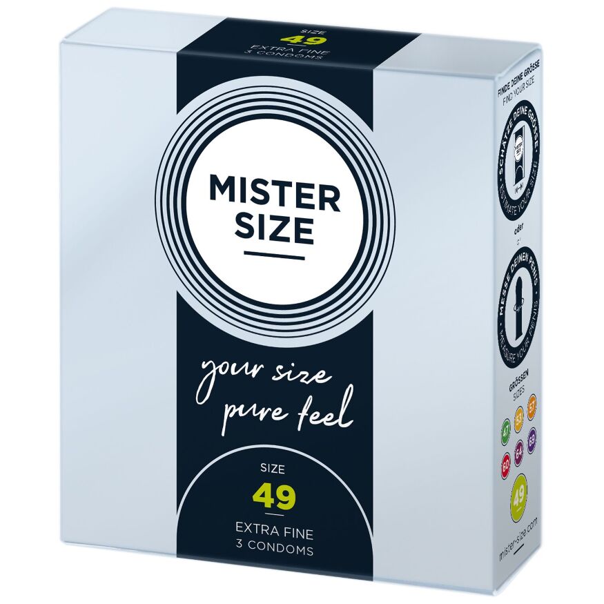 Презервативы MISTER SIZE 49 мм (3 шт)