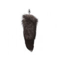 Анальная пробка с хвостом Silver Tantalizing Foxy Anal Plug Chisa