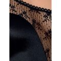 Розпродаж!!! Боді-монокіні з глибоким декольте PETRA BODY black XXL/XXXL  -  Passion Exclusive